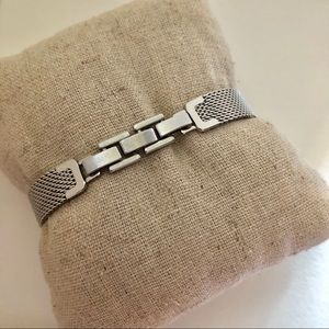 KEEP Collective Mesh Bracelet - Silver